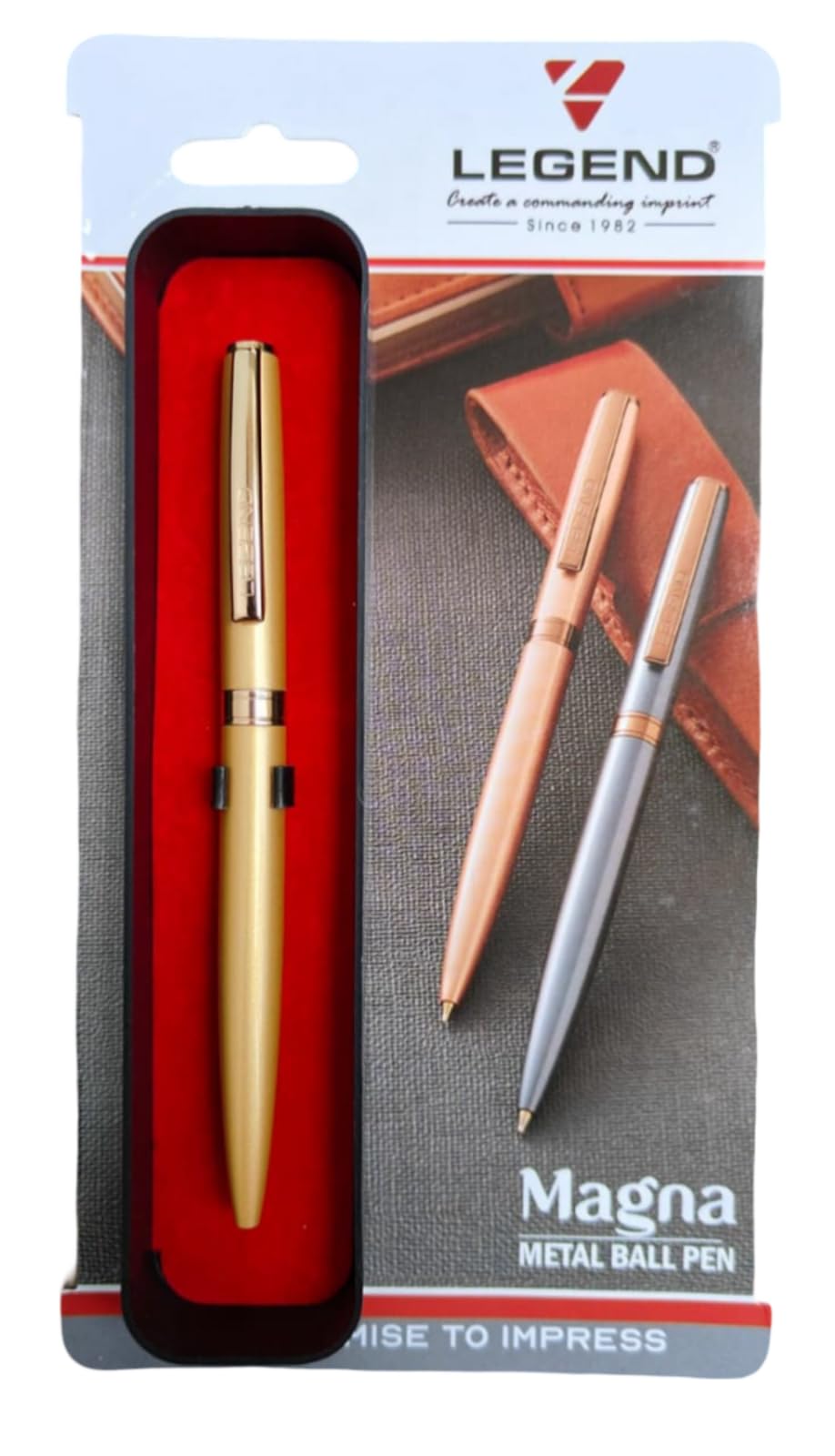 Legend Magna metal ball pen golden body