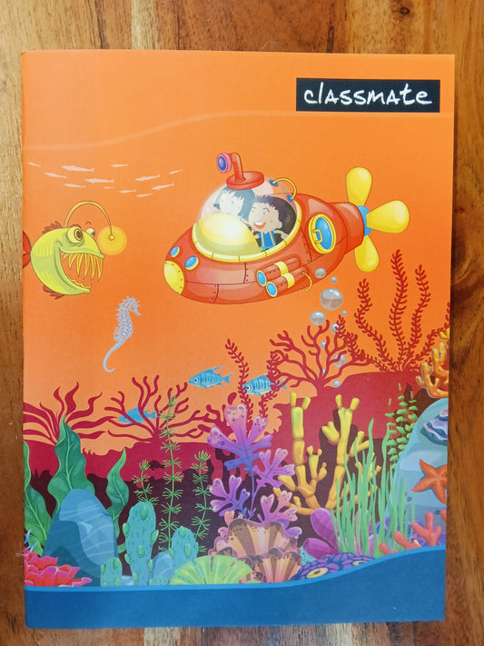 CLASSMATE NOTE BOOK 172Pages 55/-