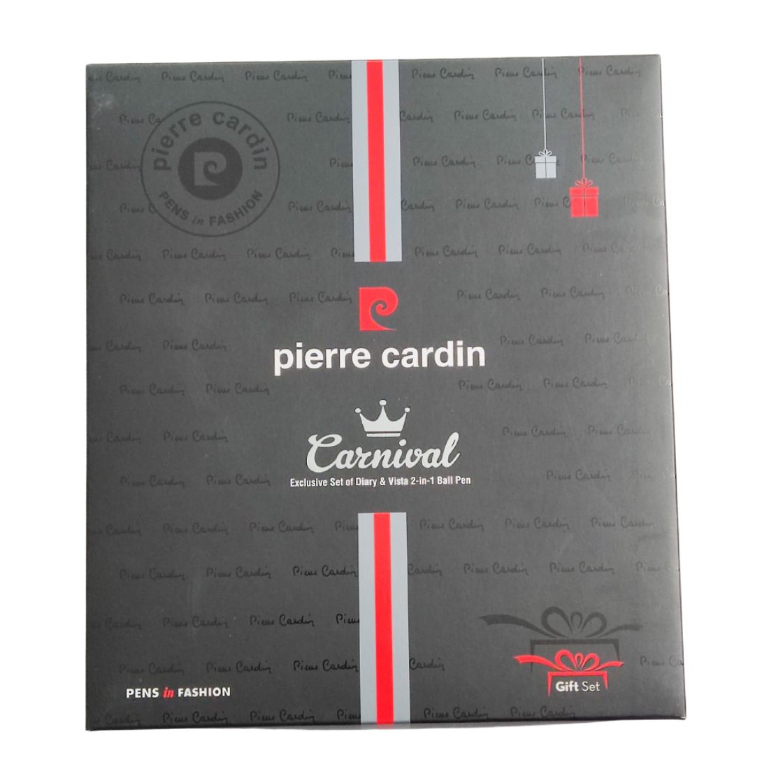 Pierre cardin paris carnival exclusive set of dairy and president ball pen