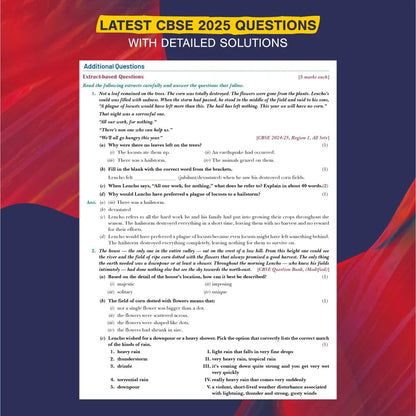 Xam idea Class 10 English (Language & Literature) | Mind Maps & Digital Learning | NEP 2020 & NCFSE 2023 Aligned | Full Coverage of Reading, Writting, Grammer & Literature Qs