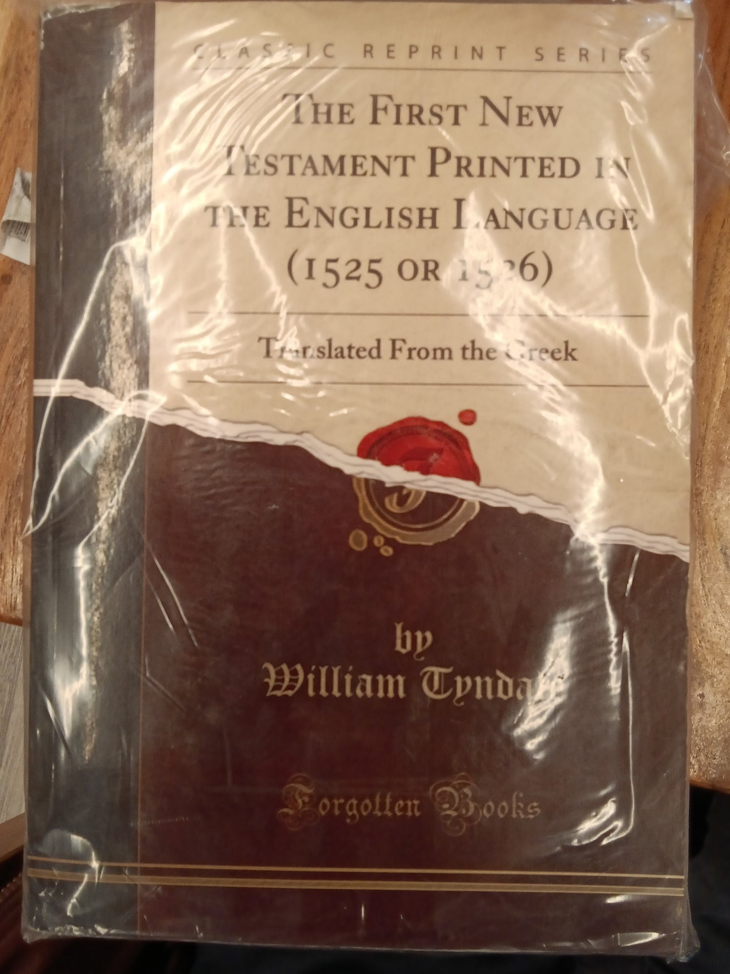 The First Printed English New Testament
Book