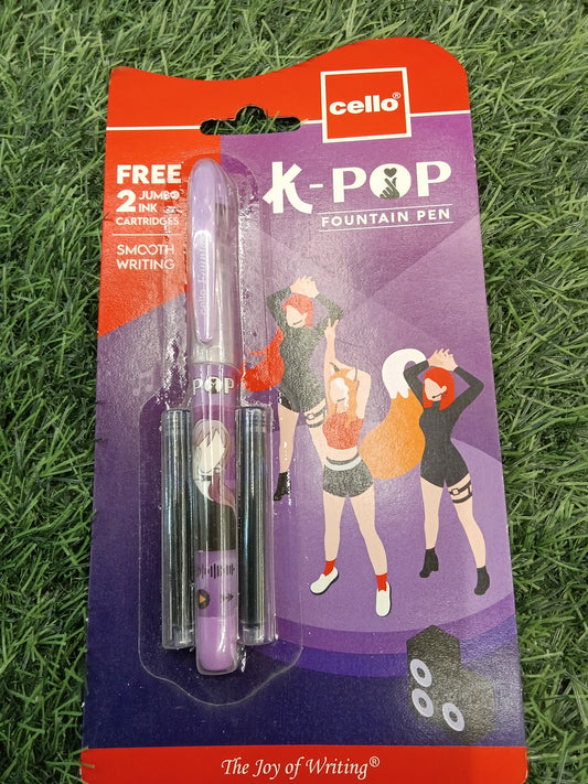 Cello k-pop fountain pen