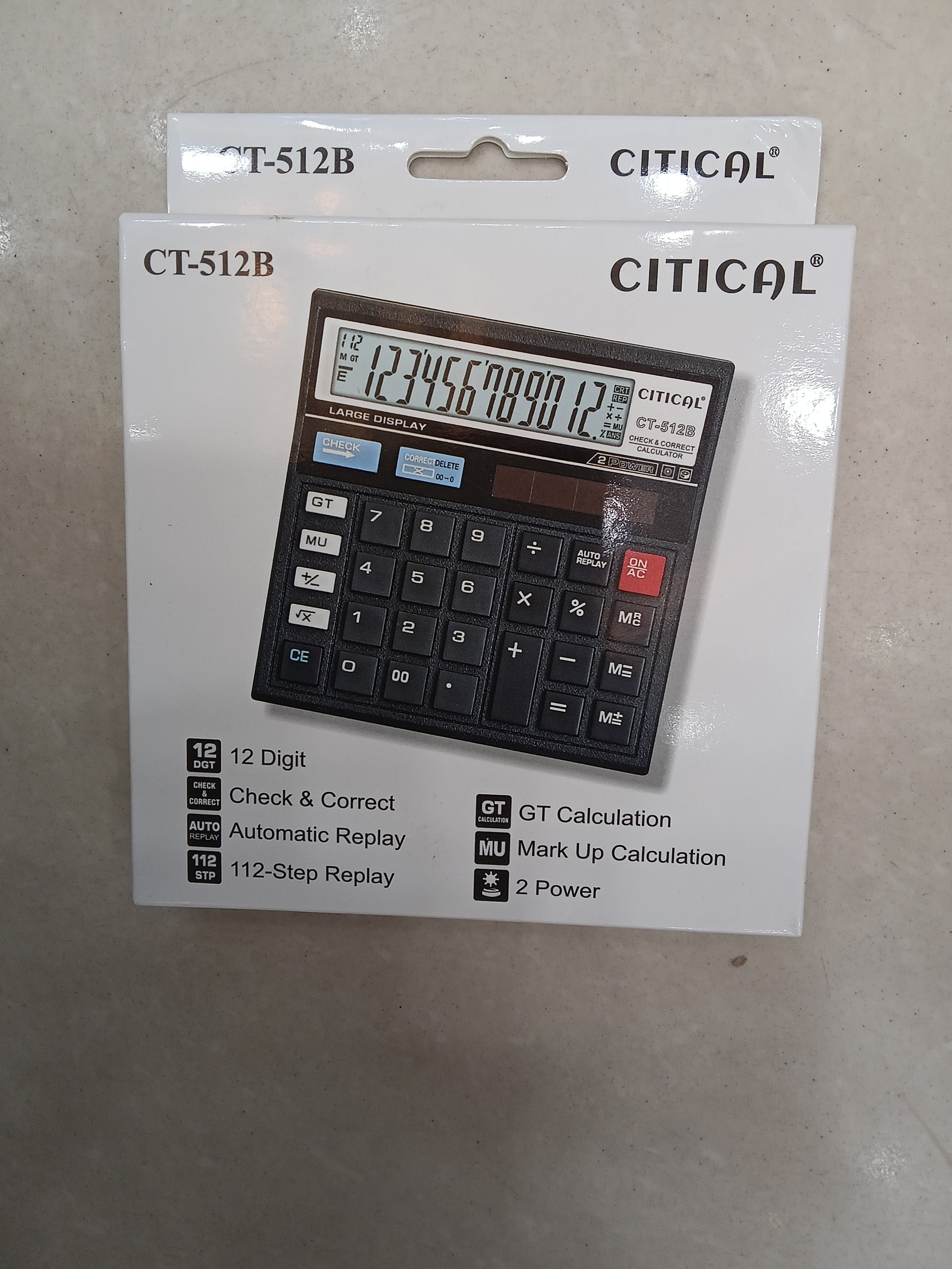 Citical ct-512b calculator