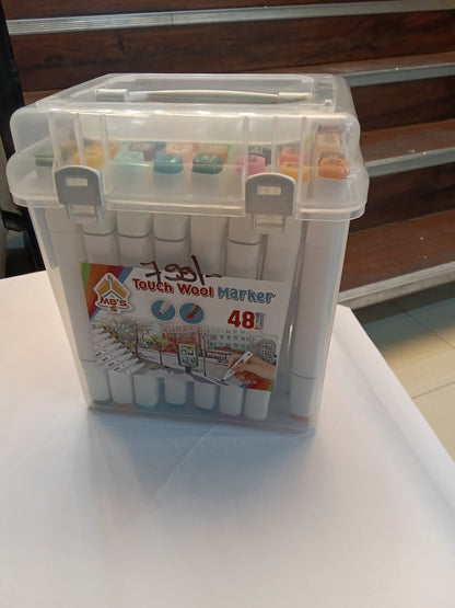 TWO SIDE MARKER TOUCH WOOL MARKER 48 SHADE