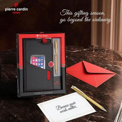 Pierre cardin paris mobilio set of Exclusive Ball pen and dairy gift set