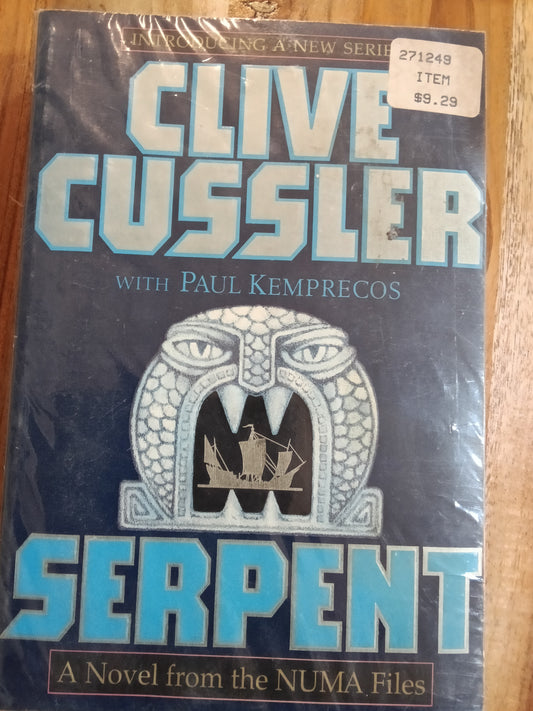 Serpent
Book by Clive Cussler and Paul Kemprecos
