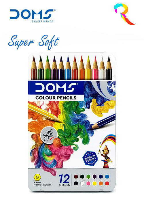Doms colour pencil 12shades
