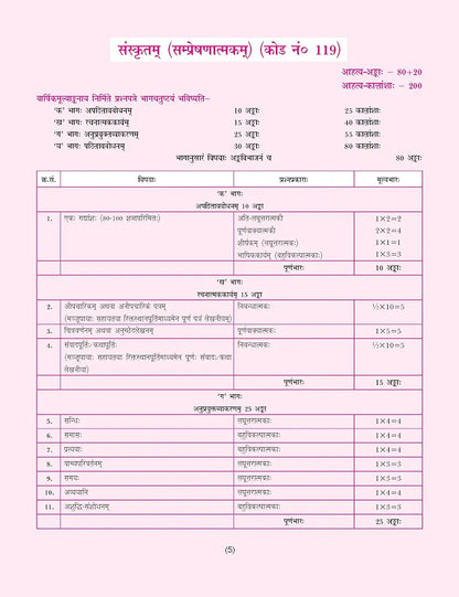 Rachna Sagar
Together with CBSE Question Bank Class 10 Sanskrit Communicative for 2025-26 Exam (Chapterwise & Topicwise)