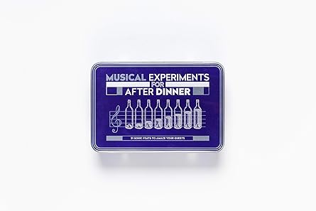 Musical Experiments for After Dinner: (Party Game, Interactive Card Game) Game – October 8, 2019
by Tom Parkinson (Author), Angus Hyland (Author), & 1