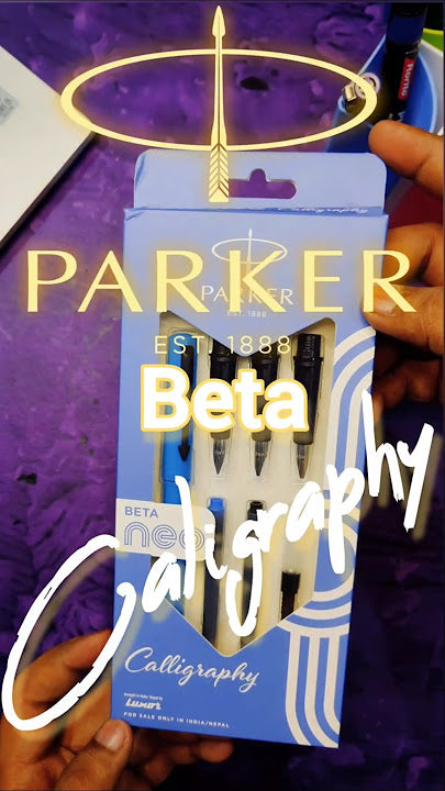 Paker Beta neo Calligraphy pen