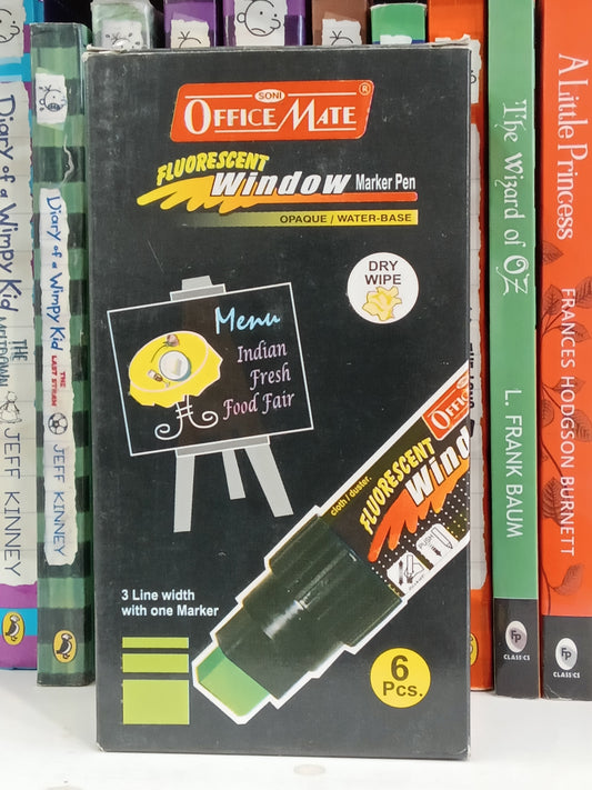 Soni fluorescent window Marker pen