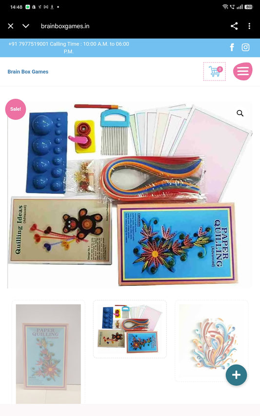 Paper Quilling (Advancned)