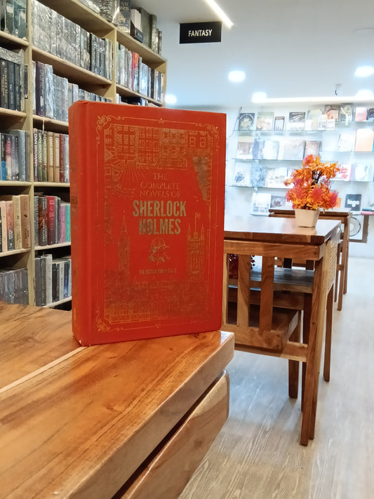 The Complete Novels of Sherlock Holmes by Arthur Conan Doyle (Deluxe Hardbound Edition) – A Study in Scarlet | The Sign of the Four | The Hound of the Baskervilles | The Valley of Fear