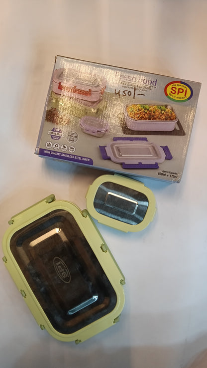 Fresh Food inner Dtainledd Steel inuslated lunch Box