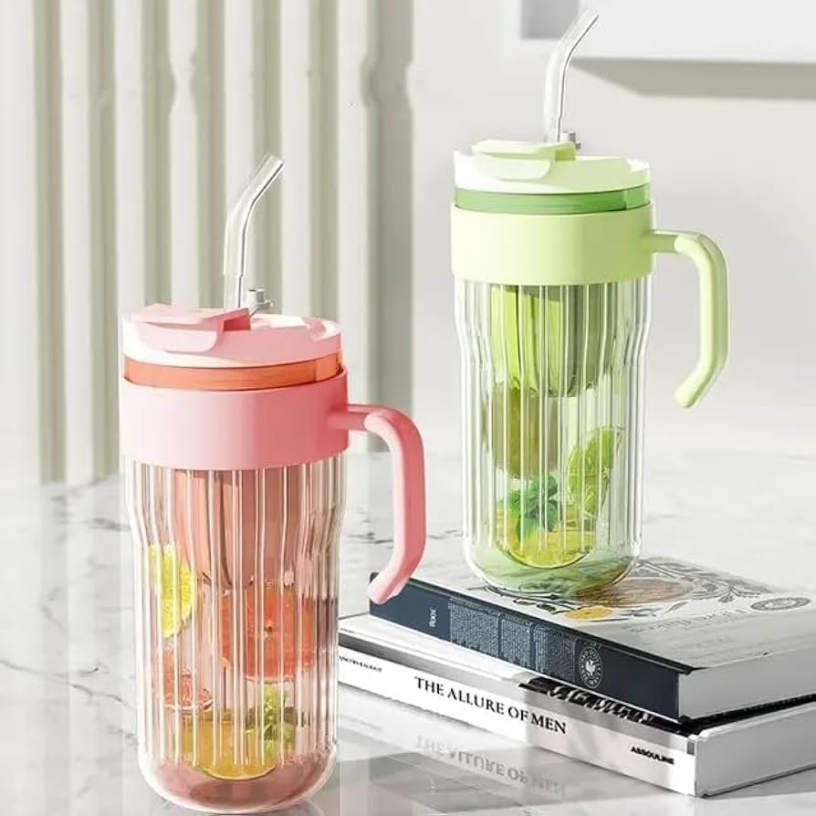 Cold Extraction hand straw cup 580ml