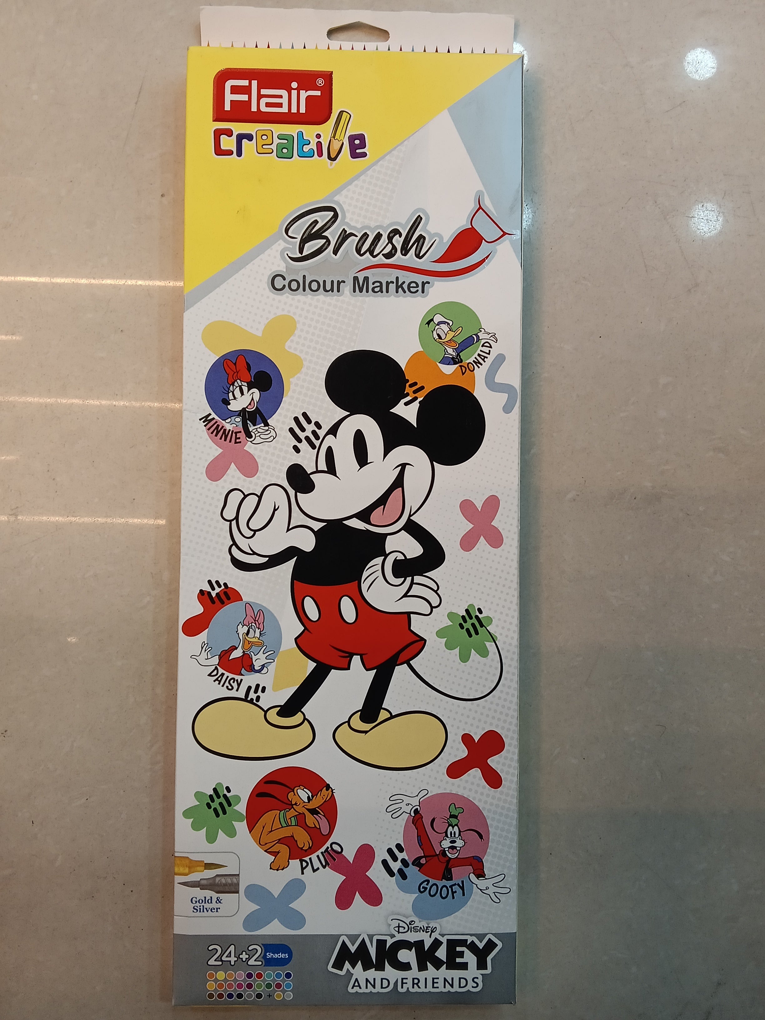 Flair creative brush colour marker 24+2 shades