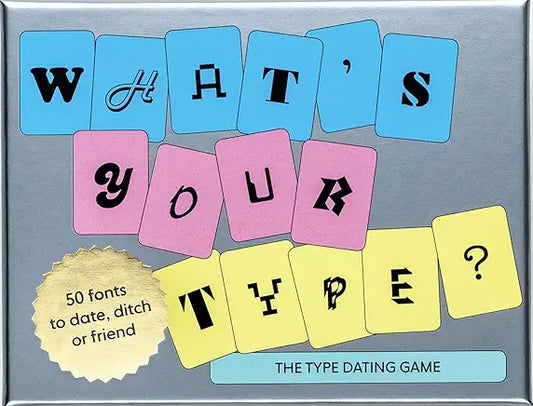 What's Your Type: The Type Dating Game Game – February 5, 2019
by Sarah Hyndman (Author)