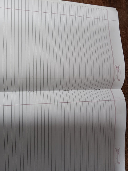 SHAPE NOTE BOOK 172Pages 60/-