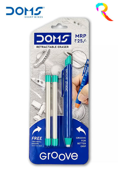 Doms Groove Retractable Eraser