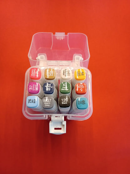 Touch wool marker 12shade