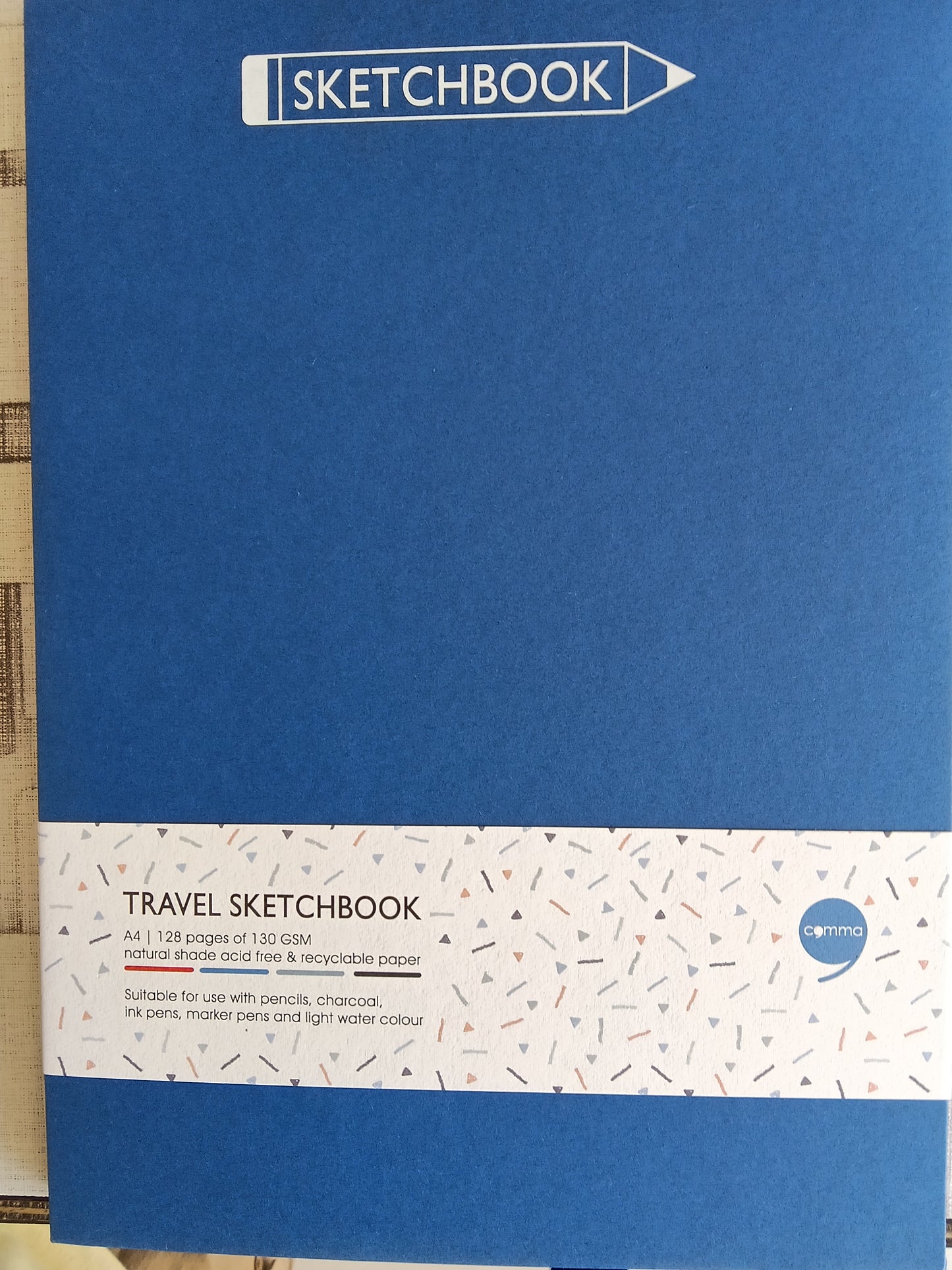 Comma Travel sketchbook