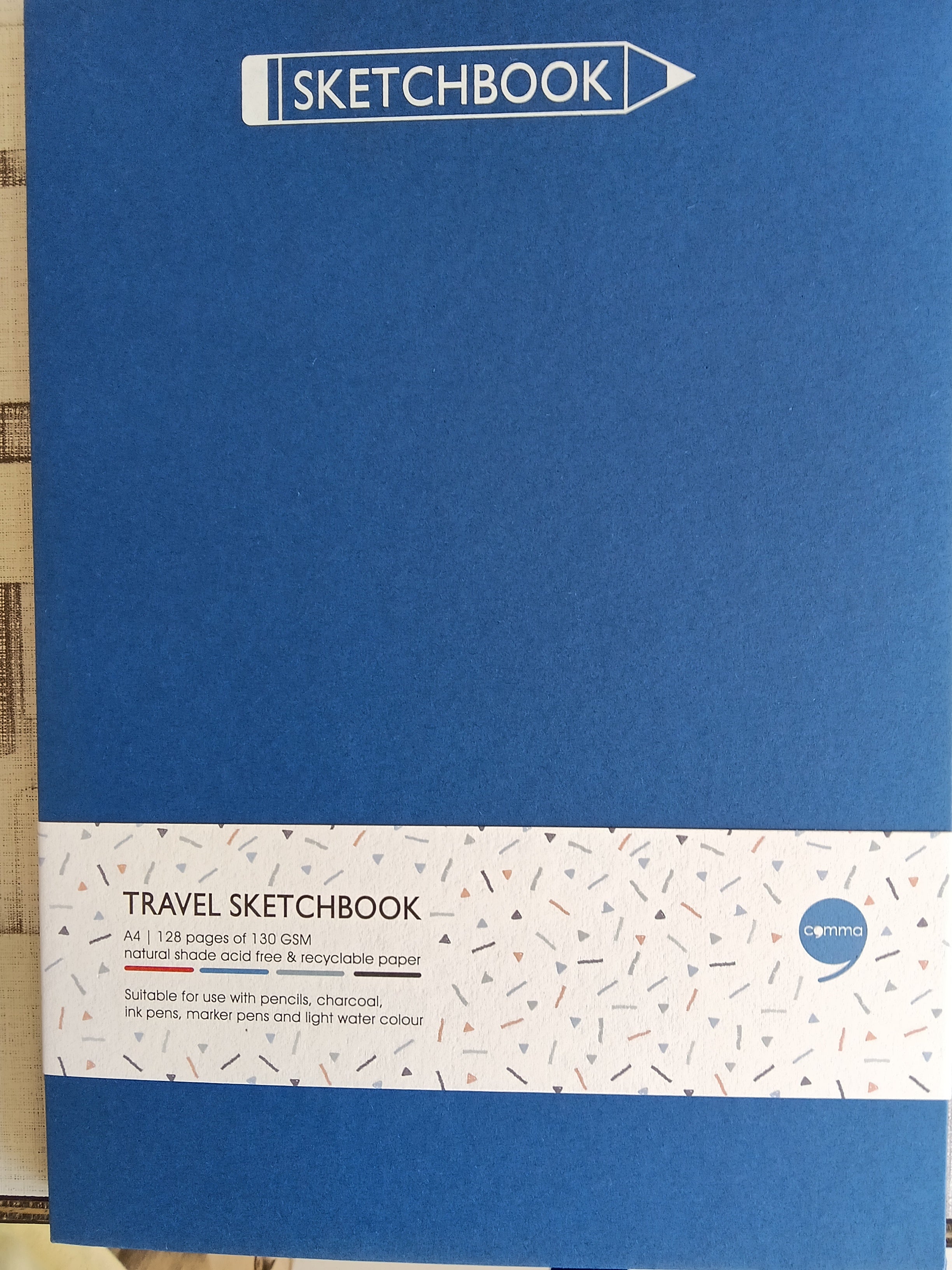 Comma Travel sketchbook
