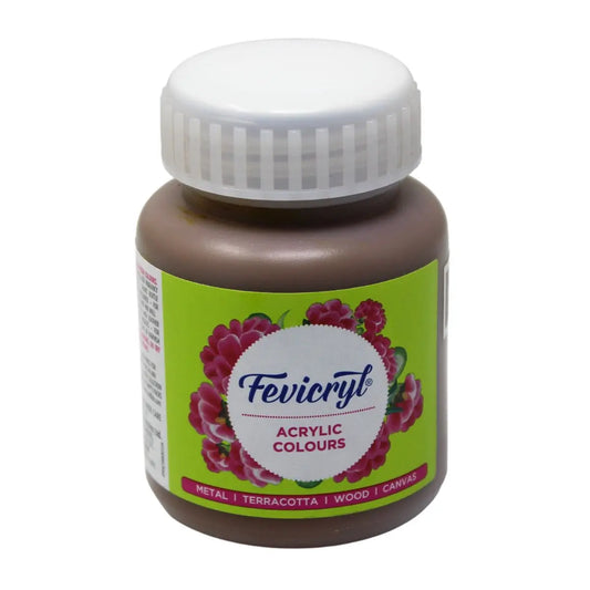 Fevicryl acrylic colour dark brown
