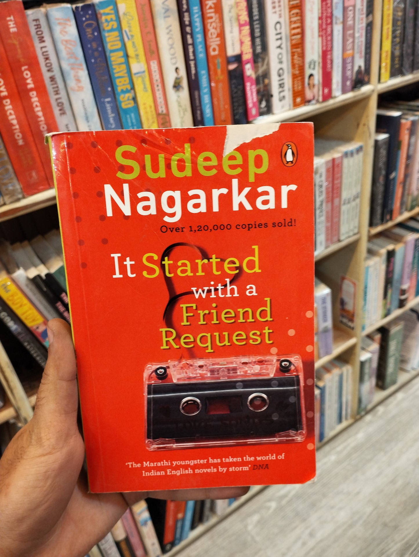 It Started With a Friend Request by Sudeep Nagarkar(preloved)