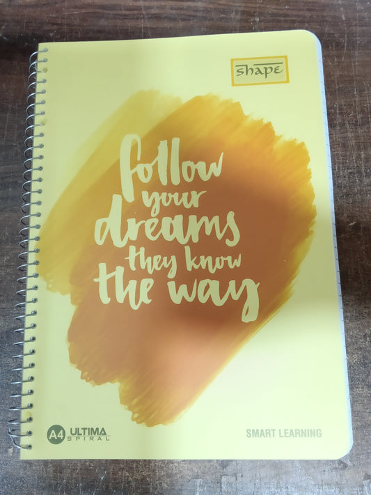 SHAPE NOTE BOOK 400PAGES 230/-