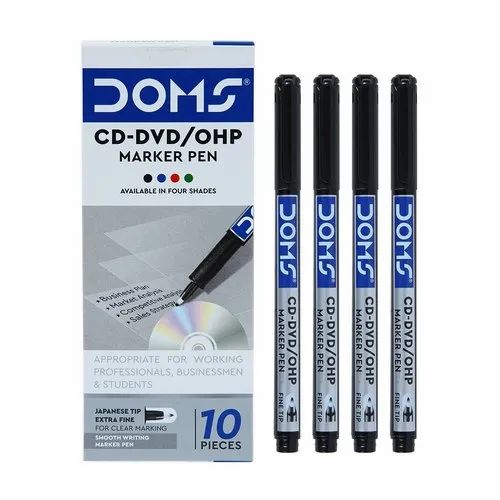 Doms CD-DVD/OHP markar pen blue