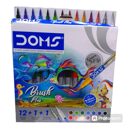 Doms super oft tip brush pen