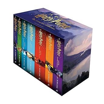 Harry Potter The Complete Collection (Set of 7 Books) Paperback – Box set, 1 December 2014
by J.K. Rowling (Author)