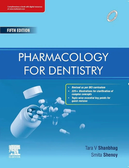 PHARMACOLOGY FOR DENTISTYR WITH ACCESS CODE 5ED (PB 2025)