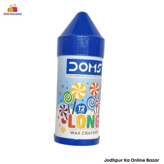 Doms long wax Crayons 12 shades