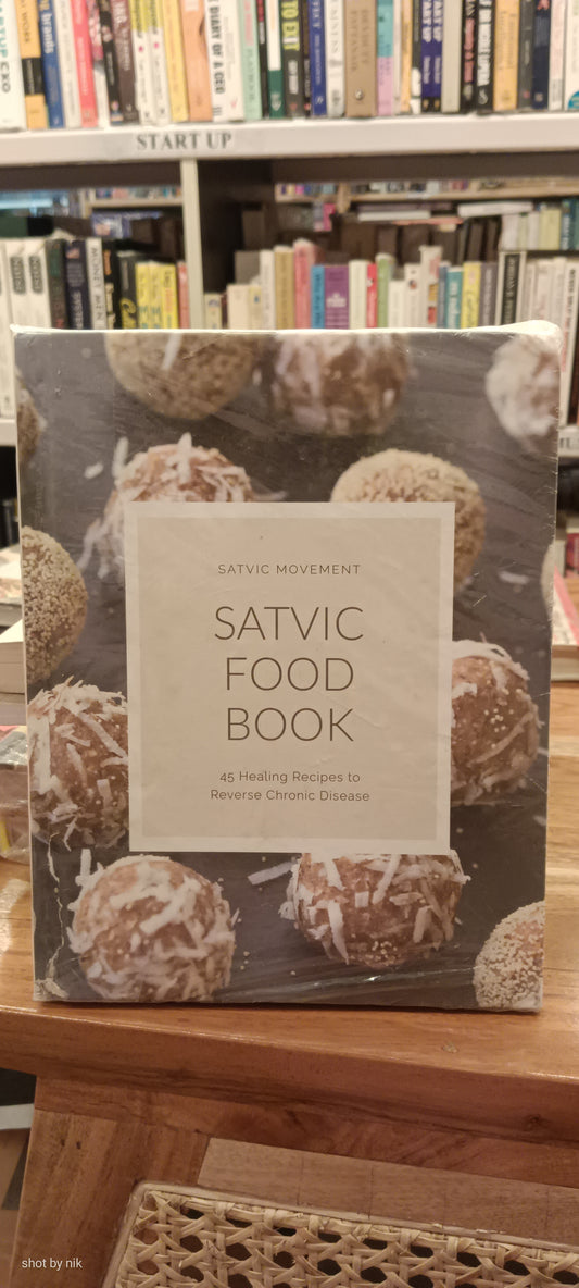 Satvic food book hard cover