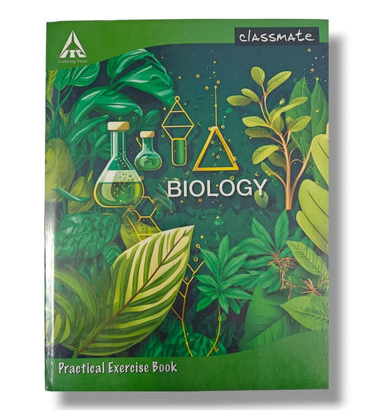 Classmate Biology practical Exercise Book A4PSIZE 132pages