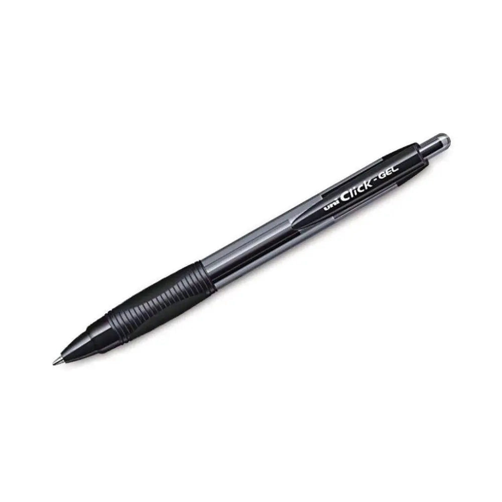 Uni click Gel pen black