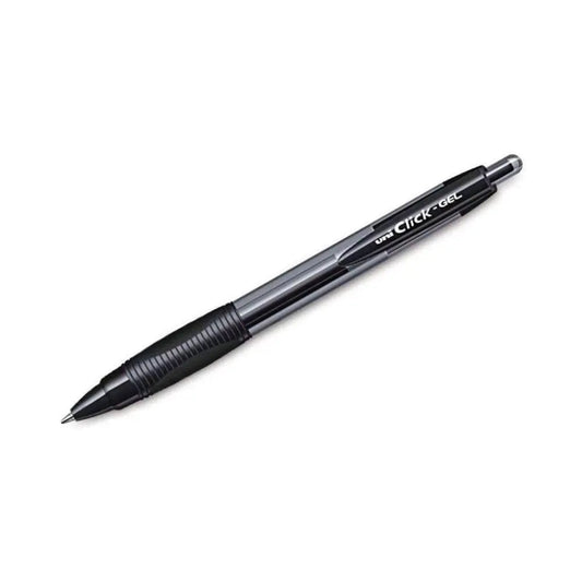 Uni click Gel pen black