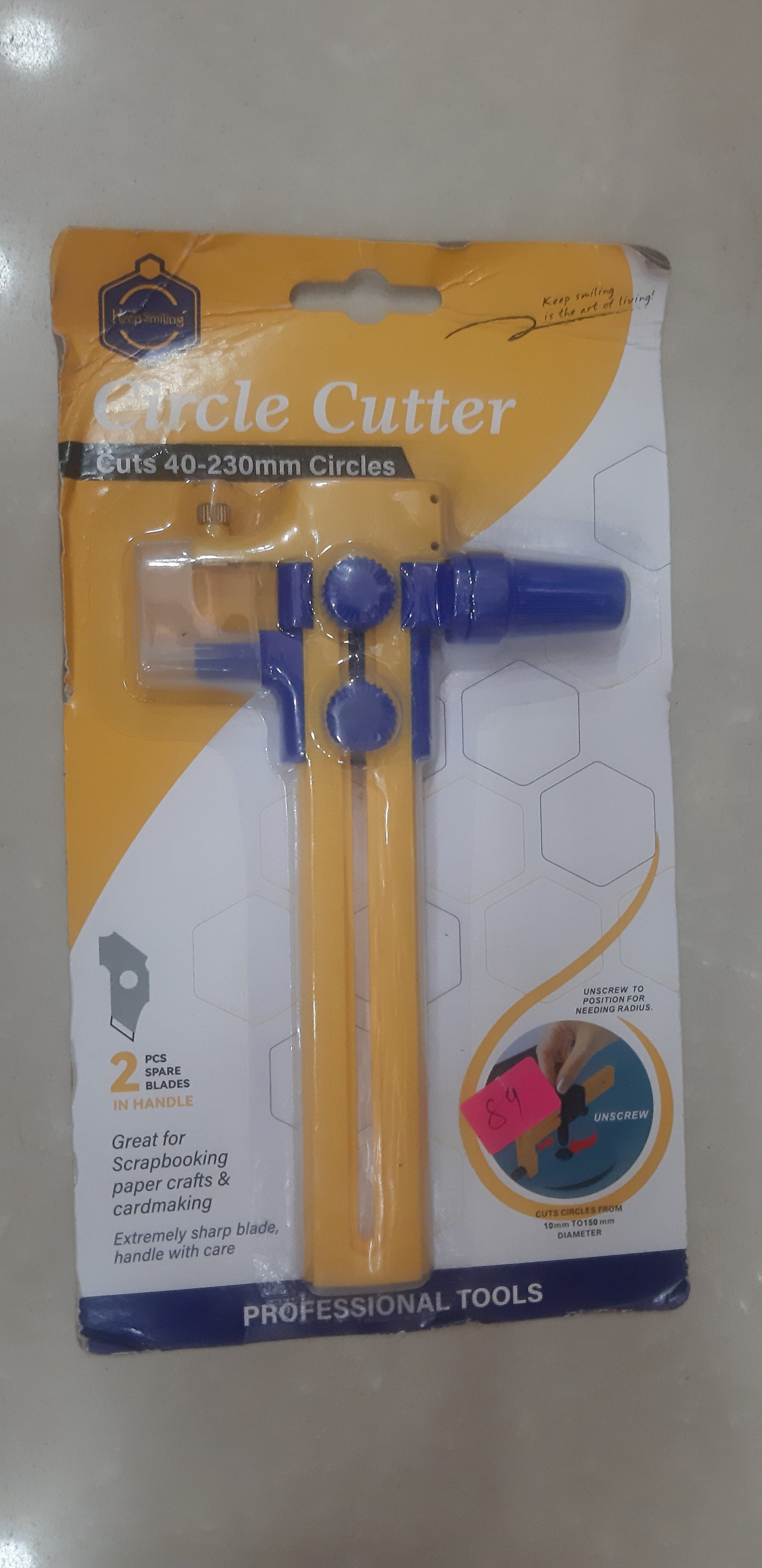 Circle Cutter Cuts 40-230mm Circles