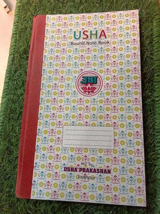Usha Bound Note Book