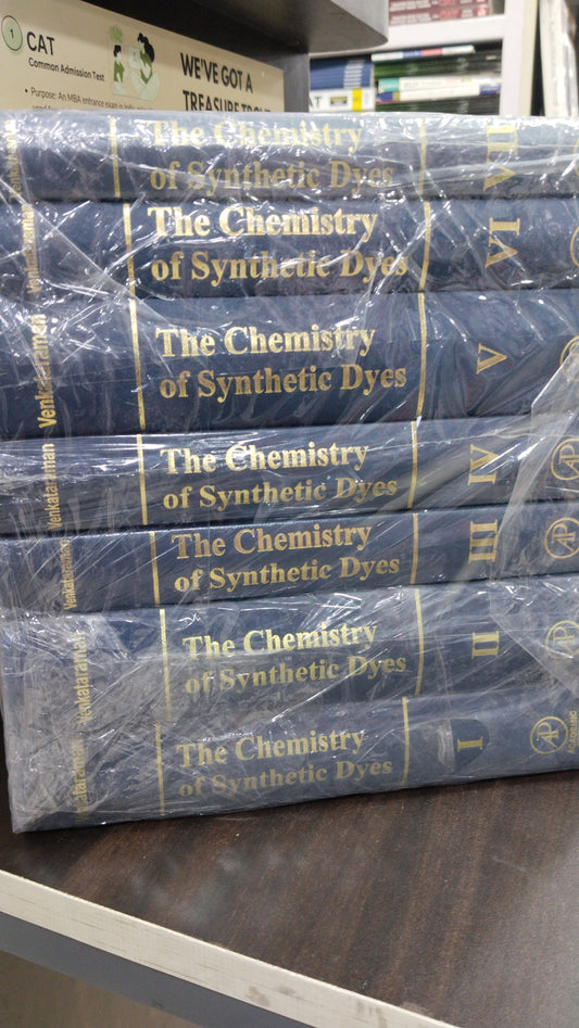 CHEMISTRY OF SYNTHETIC DYES, 7 VOLUMES SET by Venkataraman hardware