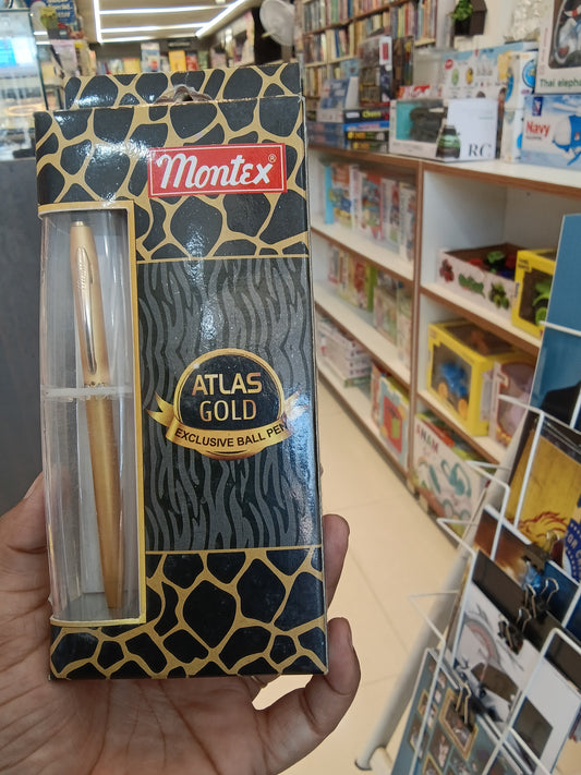 Montex atlas gold ball pen