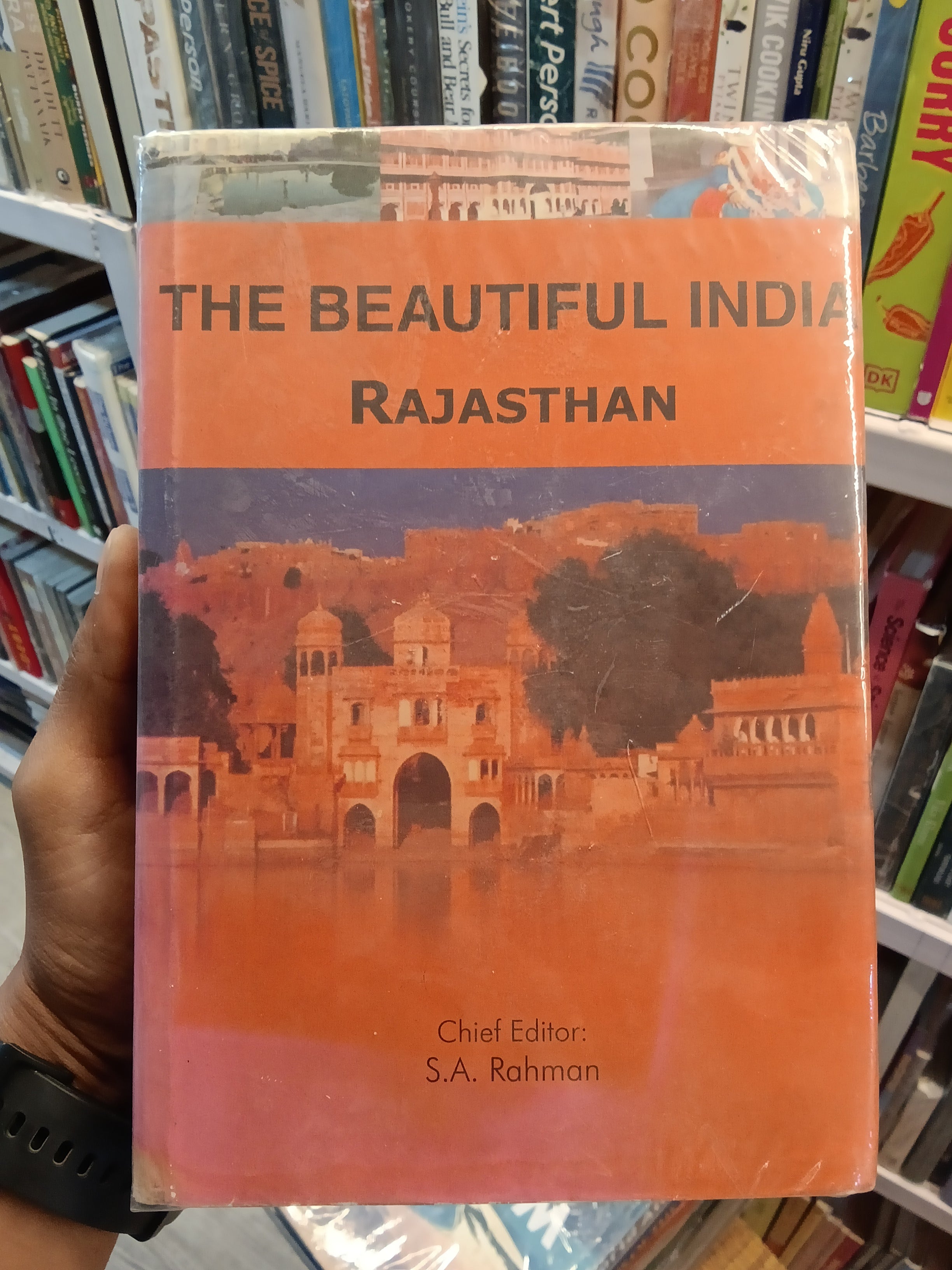 The beautiful india rajasthan hard cover