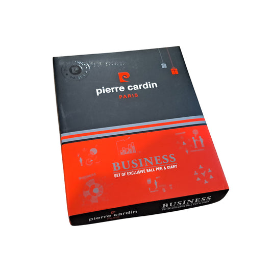 Pierre cardin paris business set of Exclusive Ball pen and dairy